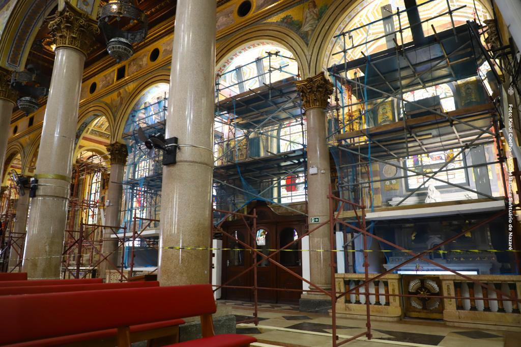 Celebração marca o início da execução das obras de Restauração da Basílica de Nazaré
