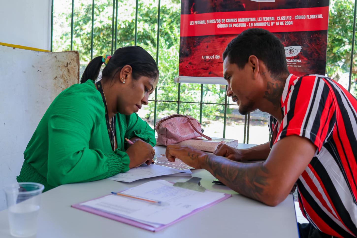 BARCARENA: SECRETARIA MUNICIPAL DE MEIO AMBIENTE REALIZOU AÇÃO INTEGRADA NO PIEDADE