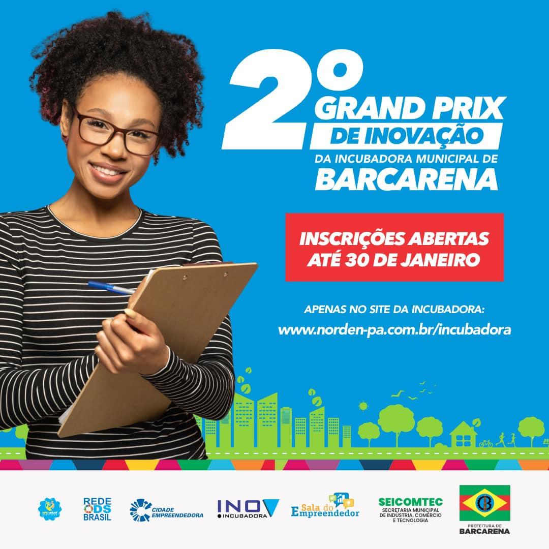ENCERRA-SE NESTA TERÇA 30/01, AS INCRIÇÕES PARA O “2° GRAND PRIX DE INOVAÇÃO”