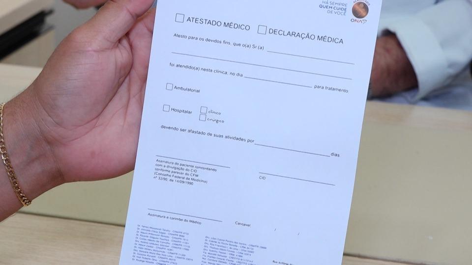 SITE QUE VENDIA ATESTADOS MÉDICOS POR R$ 29,00 DEVE SER TIRADO DO AR