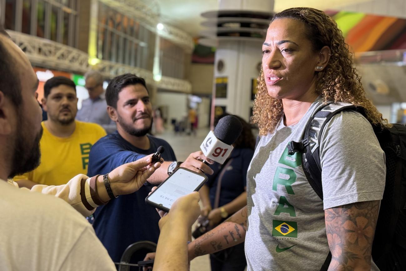 SELEÇÃO BRASILEIRA FEMININA JÁ ESTÁ EM BELÉM PARA O PRÉ-OLÍMPICO DE BASQUETE