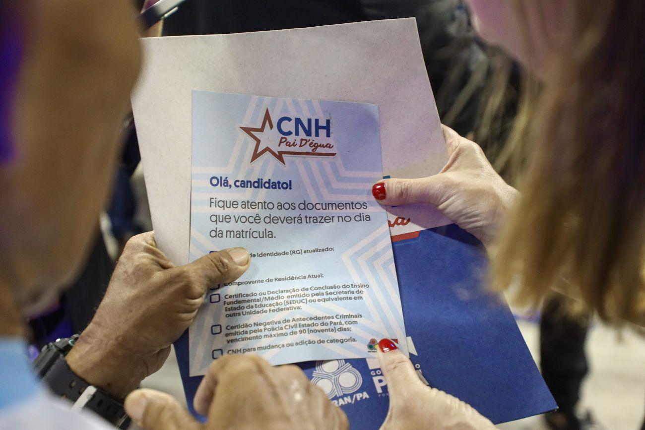 Detran altera calendário do Programa CNH Pai D'égua no Pará