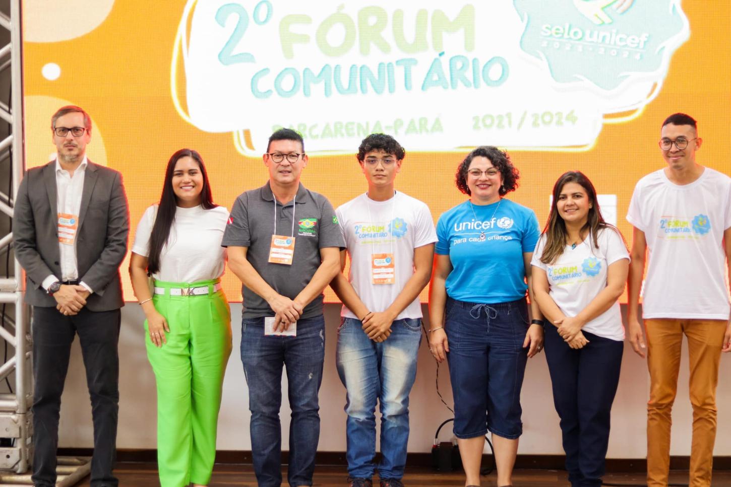 Etapa: Barcarena realizou seu II Fórum Comunitário do SELO UNICEF / Edição 2021-2024