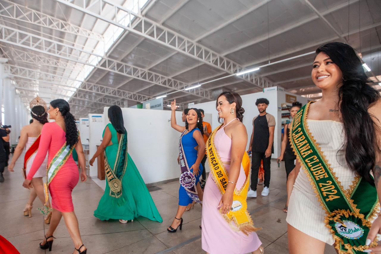 SECULT E SEMED APRESENTAM AS CANDIDATAS AO CONCURSO RAINHA DO FESTIVAL DO ABACAXI