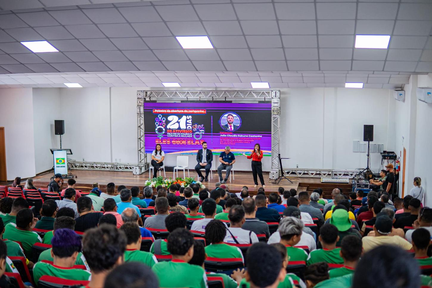 BARCARENA: PALESTRA MARCA A ABERTURA DOS 21 DIAS DE ATIVISMO PELO FIM DA VIOLÊNCIA CONTRA A MULHER