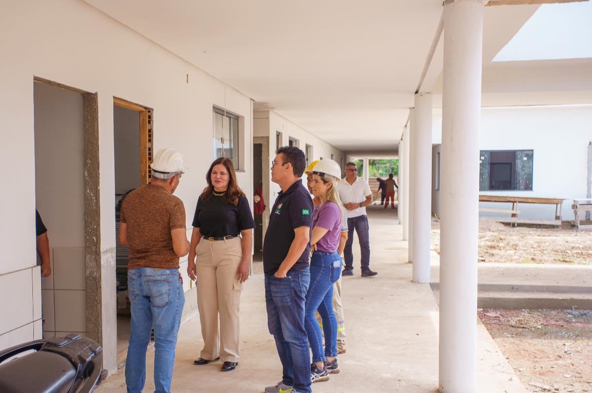 PREFEITURA DE BARCARENA AVANÇA NA CONSTRUÇÃO DA ESCOLA DA FAZENDINHA