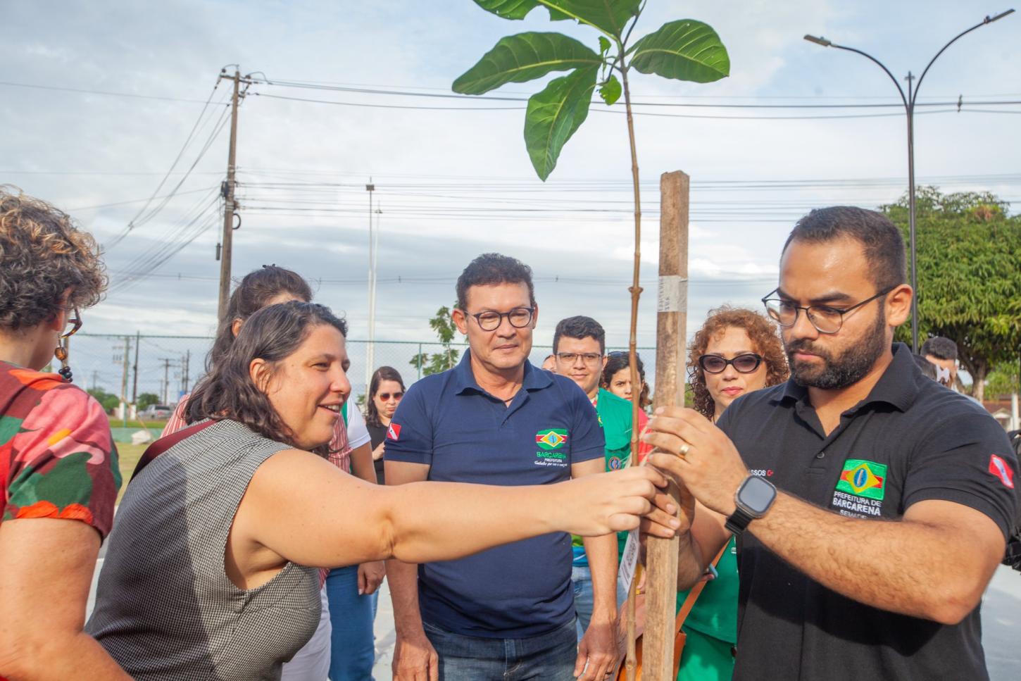 Projeto de arborização de Barcarena é destaque em evento nacional