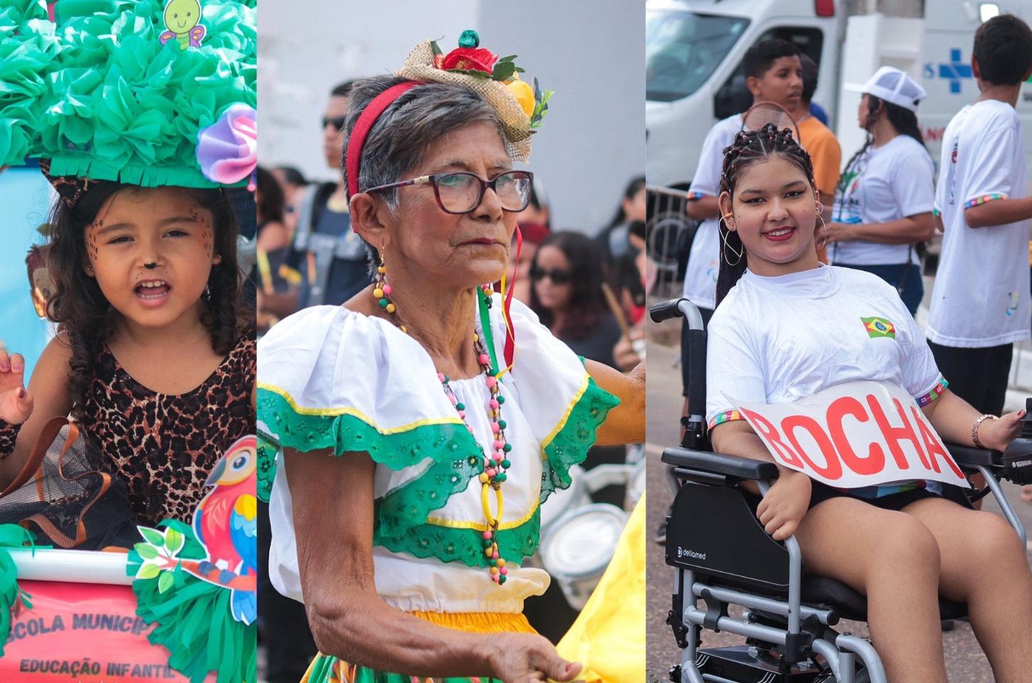 Desfile escolar une Amazônia e oceano em Barcarena