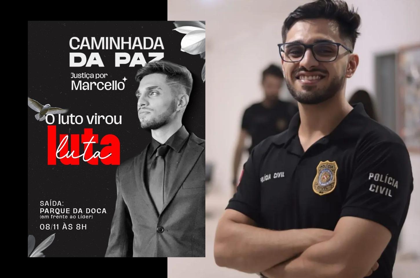 FAMILIARES DE MARCELLO CARVALHO ORGANIZAM ATO UM MÊS APÓS MORTE DO JOVEM PELA PF