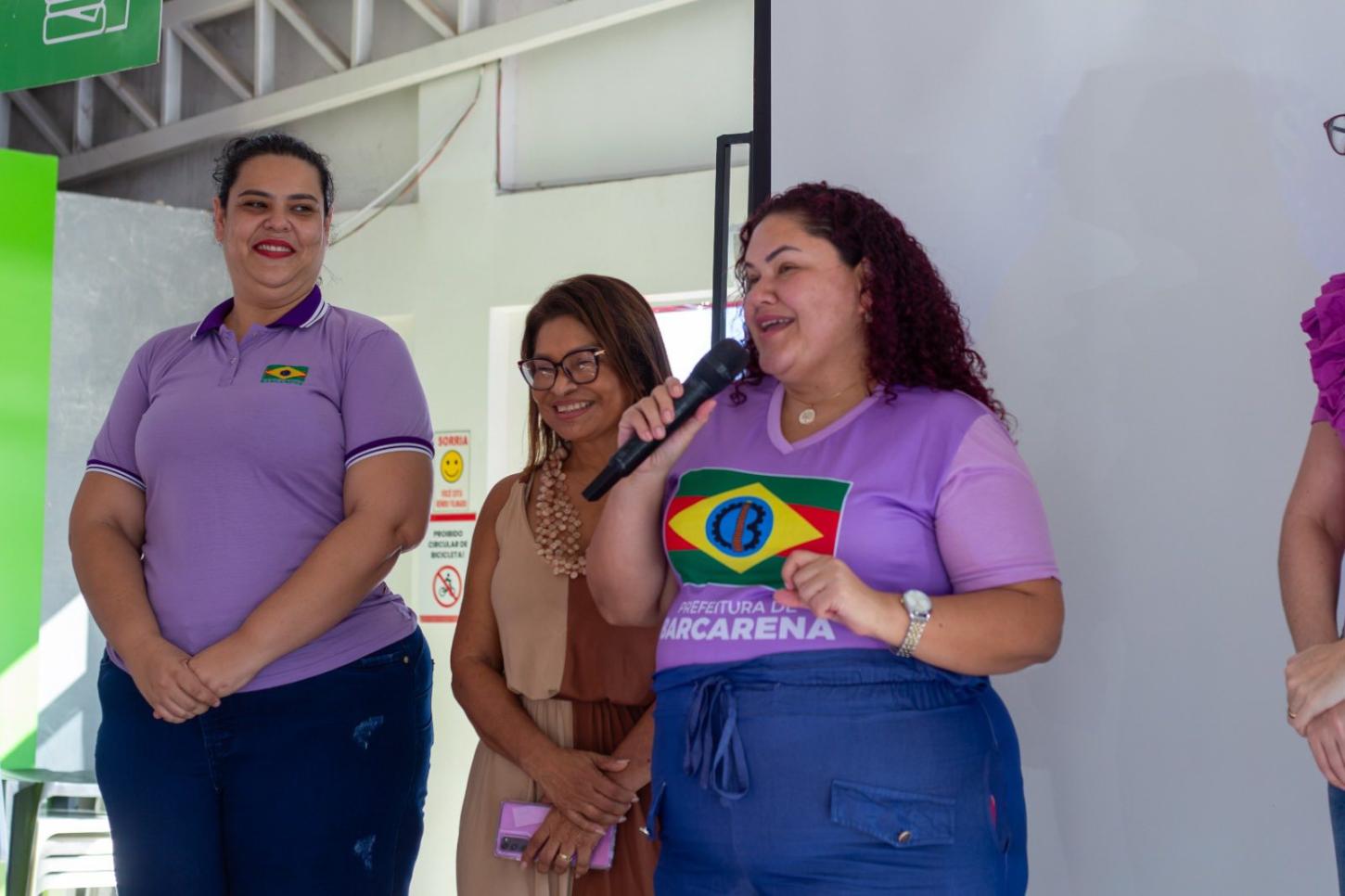 Campanha Março Lilás promove saúde e prevenção para mulheres em Barcarena