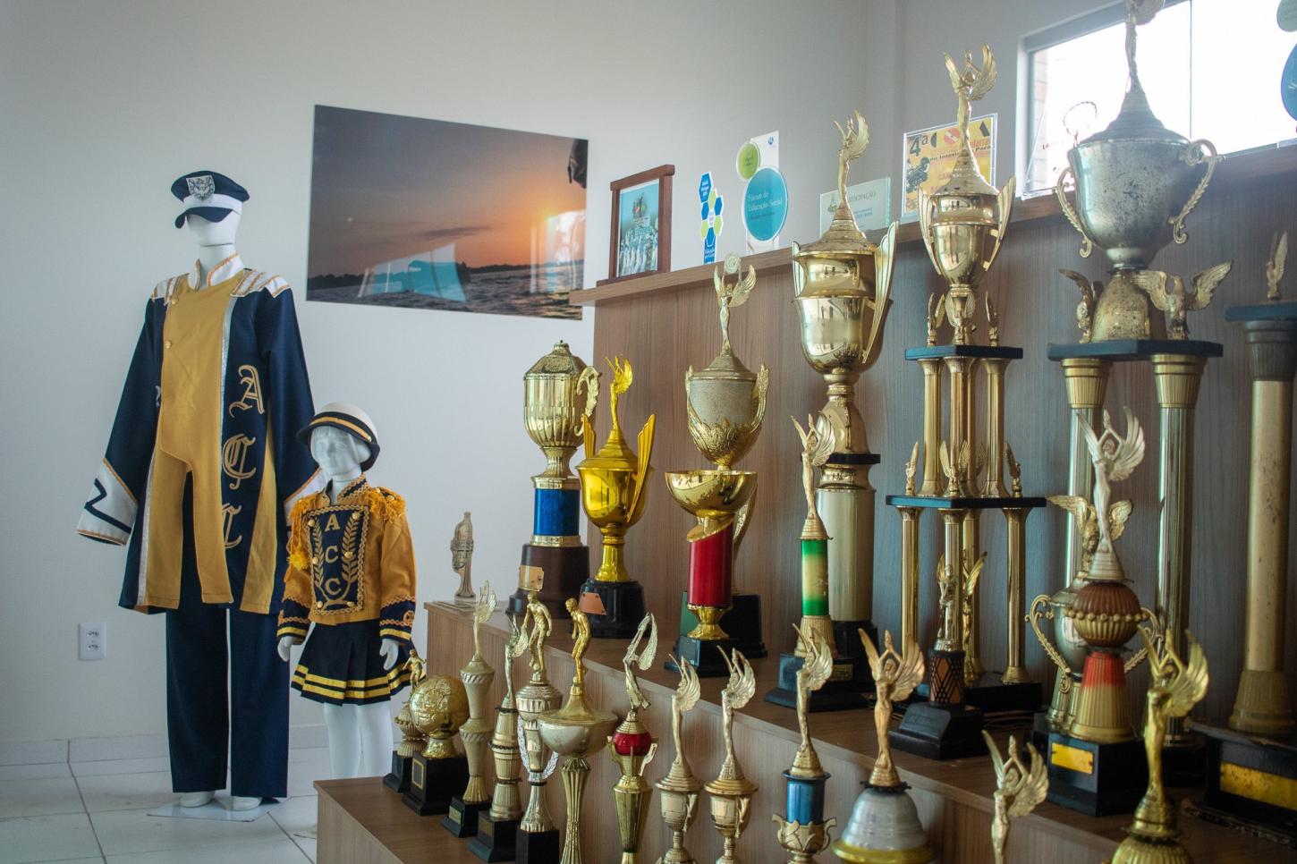 A Secretaria Municipal de Educação pretende retomar a tradição da escola na formação de músicos para a banda escolar.Foto: ASCOM/PMB