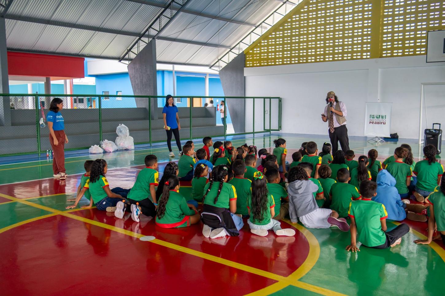 A ação foi conduzida pelo Fundo das Nações Unidas para a Infância (Unicef) e executada pelo Instituto Peabiru, em parceria com o Instituto Aegea, organização voltada ao impacto socioambiental.