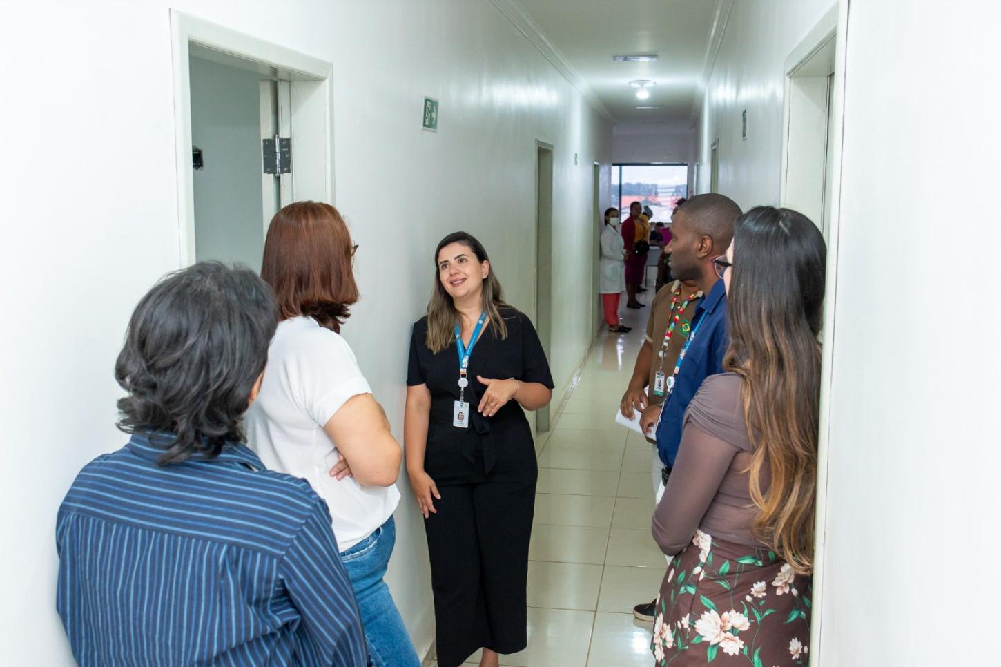 Durante a programação, os técnicos estiveram no Complexo de Saúde de Vila do Conde e na Unidade Especializada, onde conheceram de perto a infraestrutura disponível, os processos de atendimento e as particularidades geográficas da região.