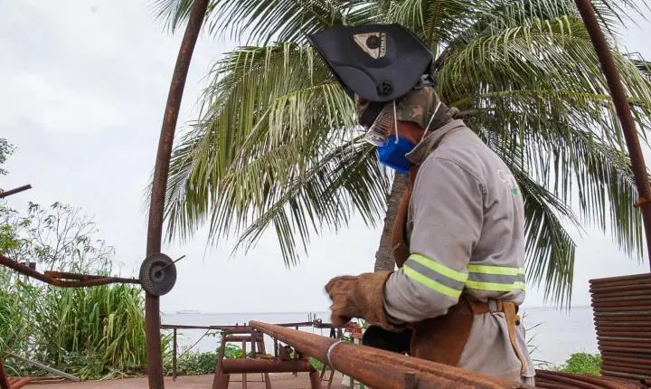 Nova orla de Vila do Conde avança e já transforma a paisagem